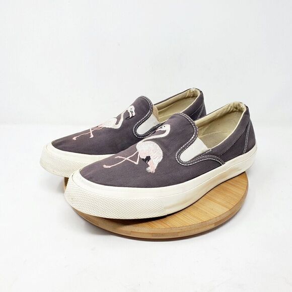 Converse Chuck Taylor 70 Shoes Womens 10 Grey Flamingo Slip On Sneakers - Picture 6 of 15